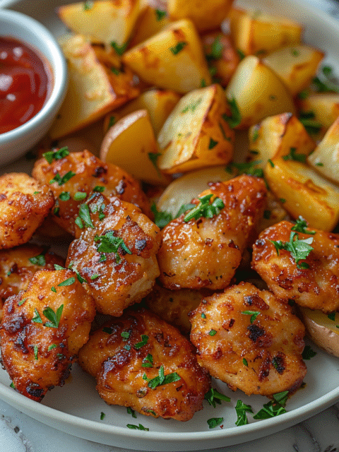 Chicken nugget gluten free air fryer