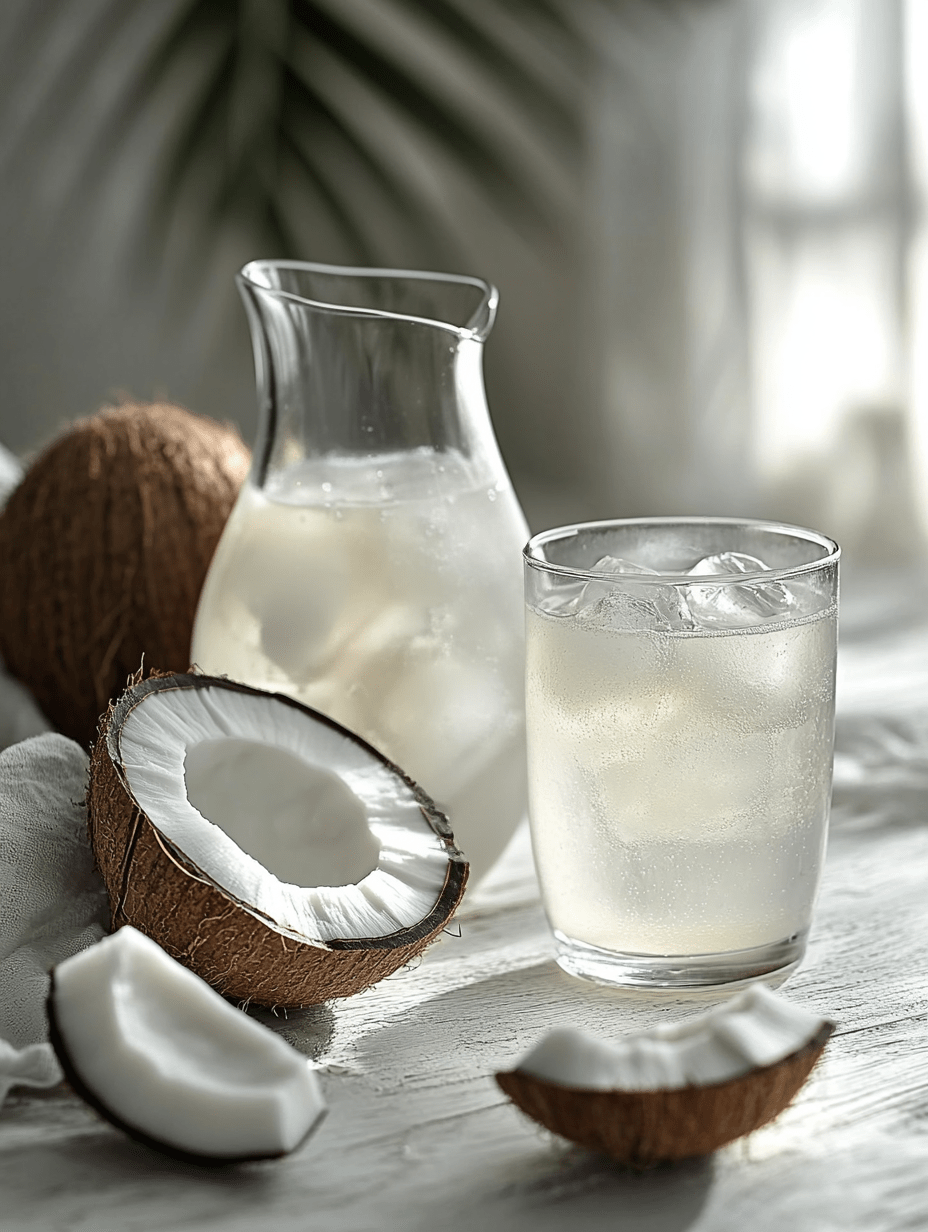 Electrolitos keto agua de coco y magnesio