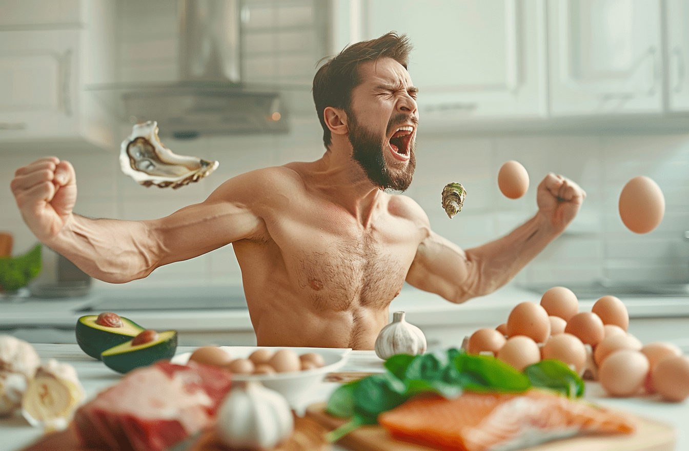 Alimentos para ganar testosterona