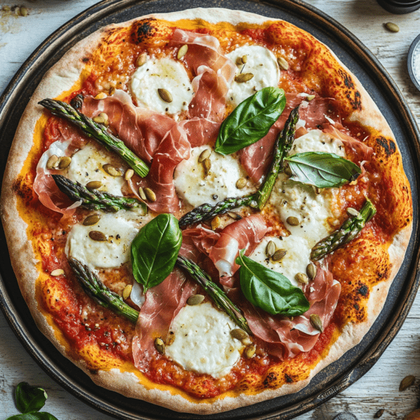Pizza keto harina de coco