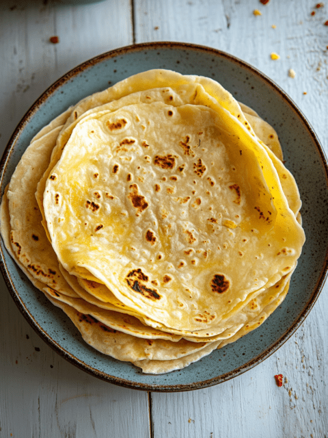 Tortillas keto de clara de huevo